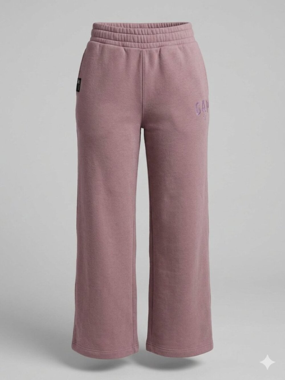 GAP Girls Disney Wide Leg Lounge Sweatpants Dusty Mauve Size 6/7